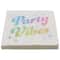 12 Packs: 20 ct. (240 total) Party Vibes Lunch Napkins by Celebrate It™